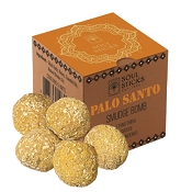 Soul Sticks Palo Santo Smudge Bomb Incense, 5 Pieces with Ceramic Burner